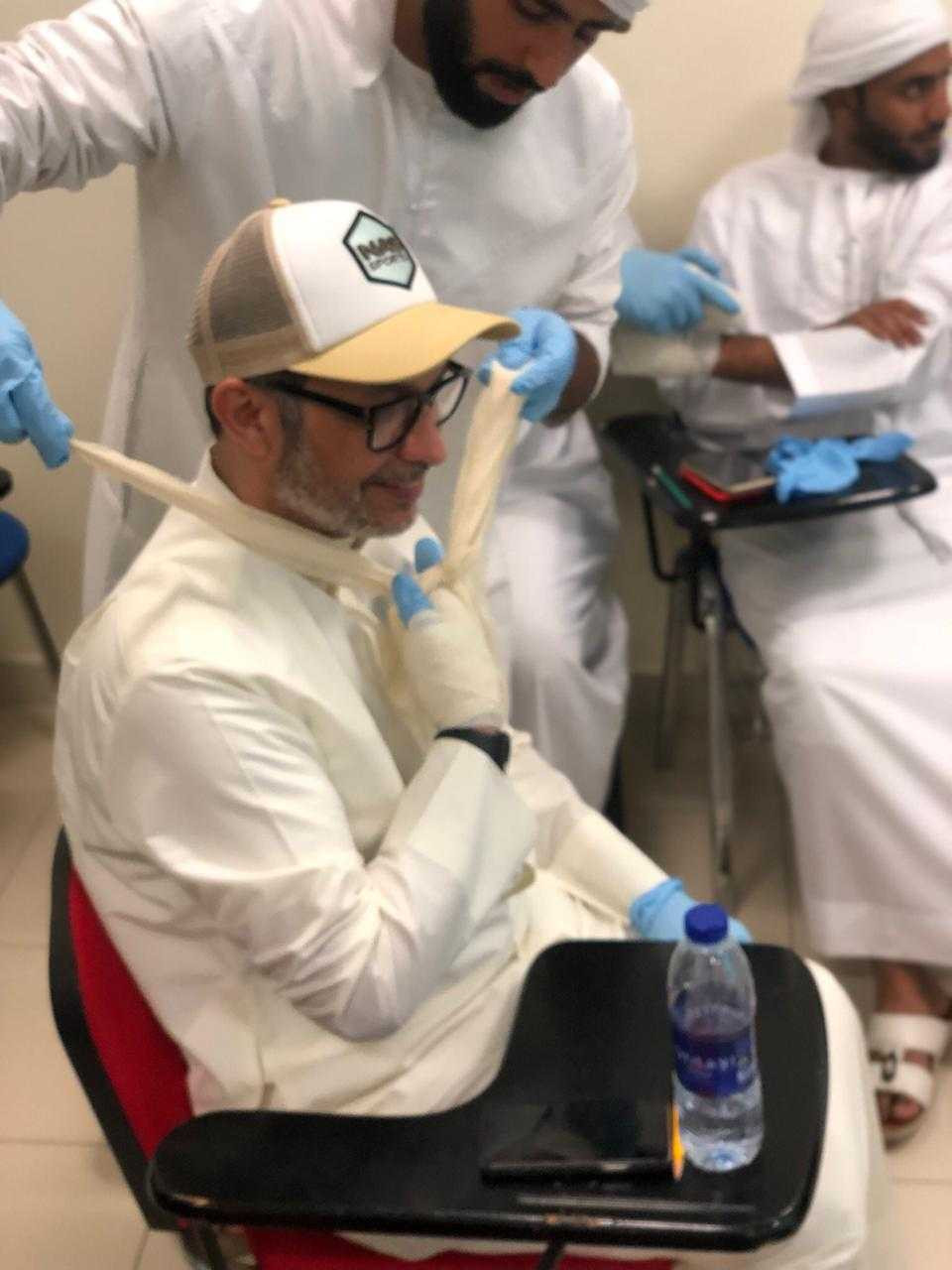 Participants were taught a variety of skills ©Dubai 2019