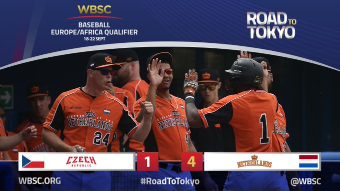 The Netherlands beat the Czech Republic in their opening match ©WBSC
