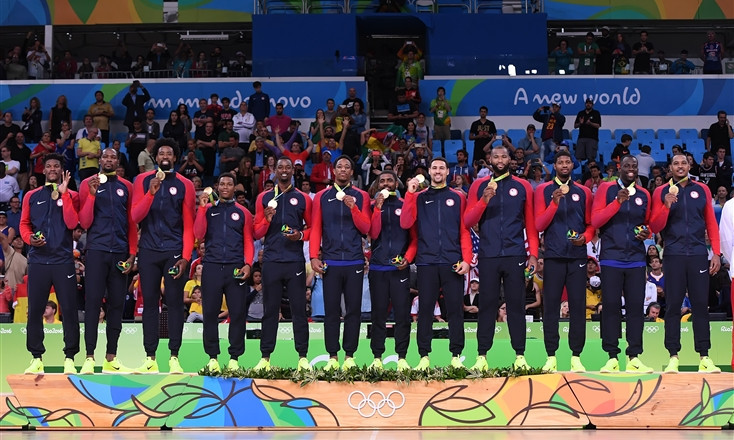 The US are the reigning Olympic basketball champions, having topped the podium in Rio in 2016 ©FIBA