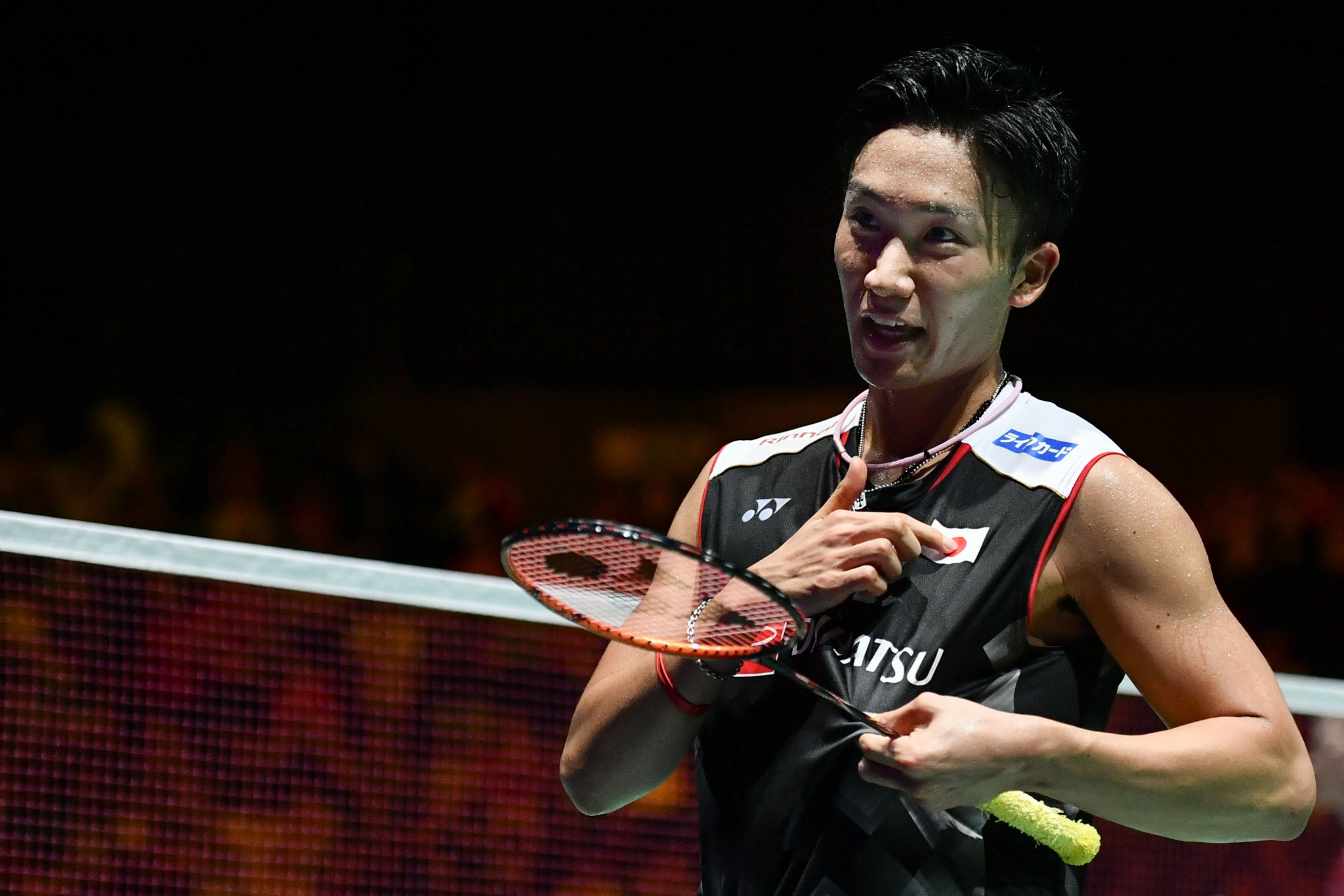Kento Momota continued serene progression to reach the quarter-finals ©Getty Images