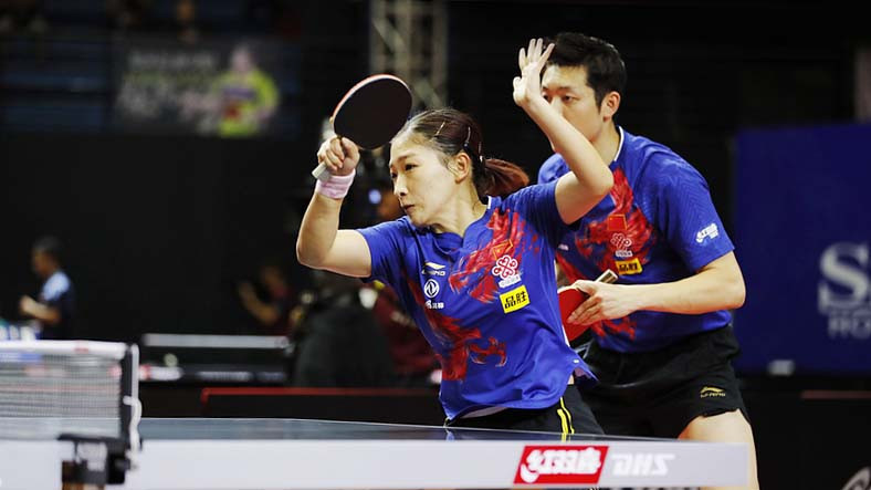 World number one Xu Xin teeters on brink of early exit in men's singles at Asian Table Tennis Championships