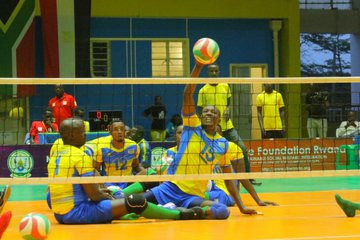 Rwanda beat Kenya at Men's ParaVolley Africa Sitting Volleyball Championships