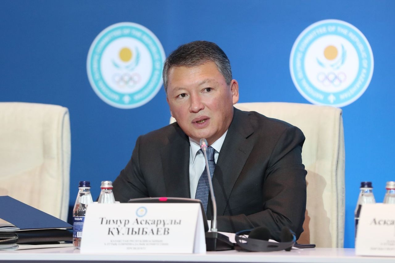 Kulibayev re-elected President of Kazakhstan NOC
