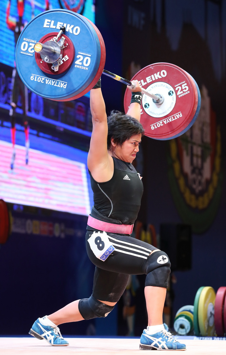 The Philippines' Hidilyn Diaz completed the top three ©IWF