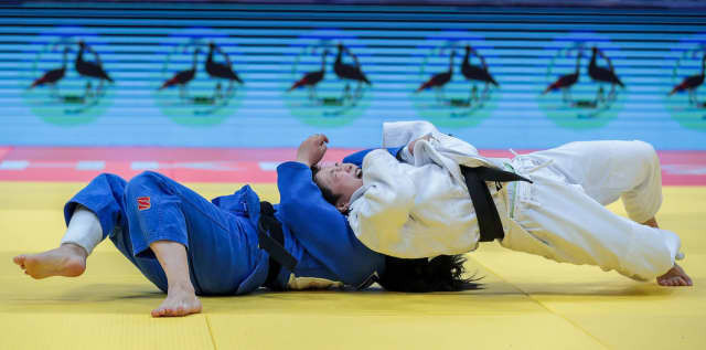 Jeong Bo-kyeong of South Korea starred on the opening day in Tashkent ©IJF