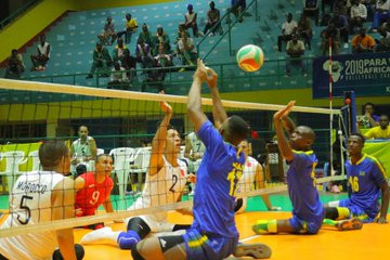 Rwanda and Egypt reach semi-finals at Men's ParaVolley Africa Sitting Volleyball Championships