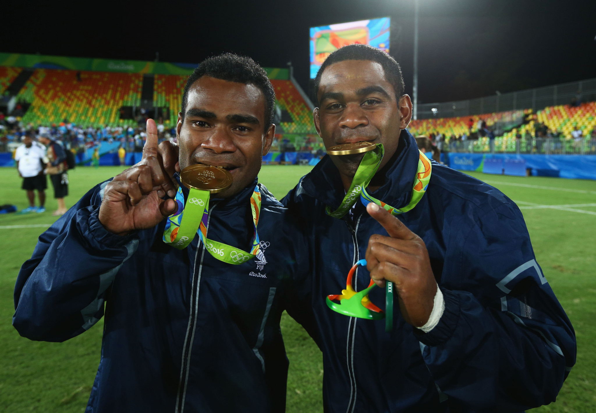 Fiji were the inaugural Olympic sevens champions at Rio 2016 ©Getty Images