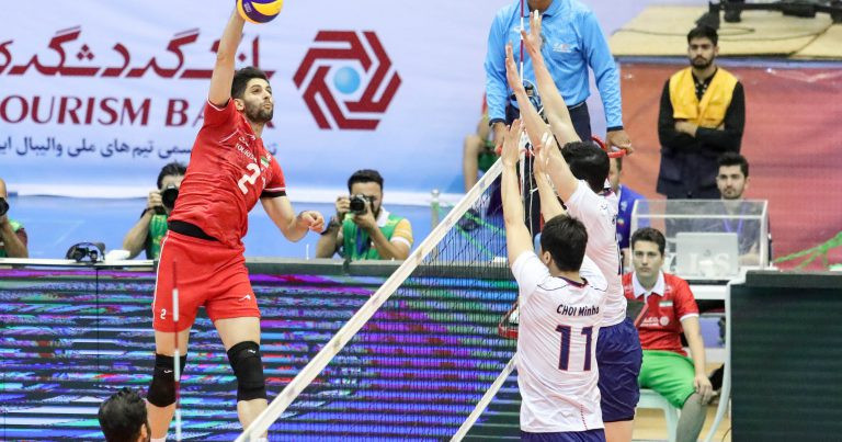 Iran finished on top as they won the Asian Men's Volleyball title ©AVC