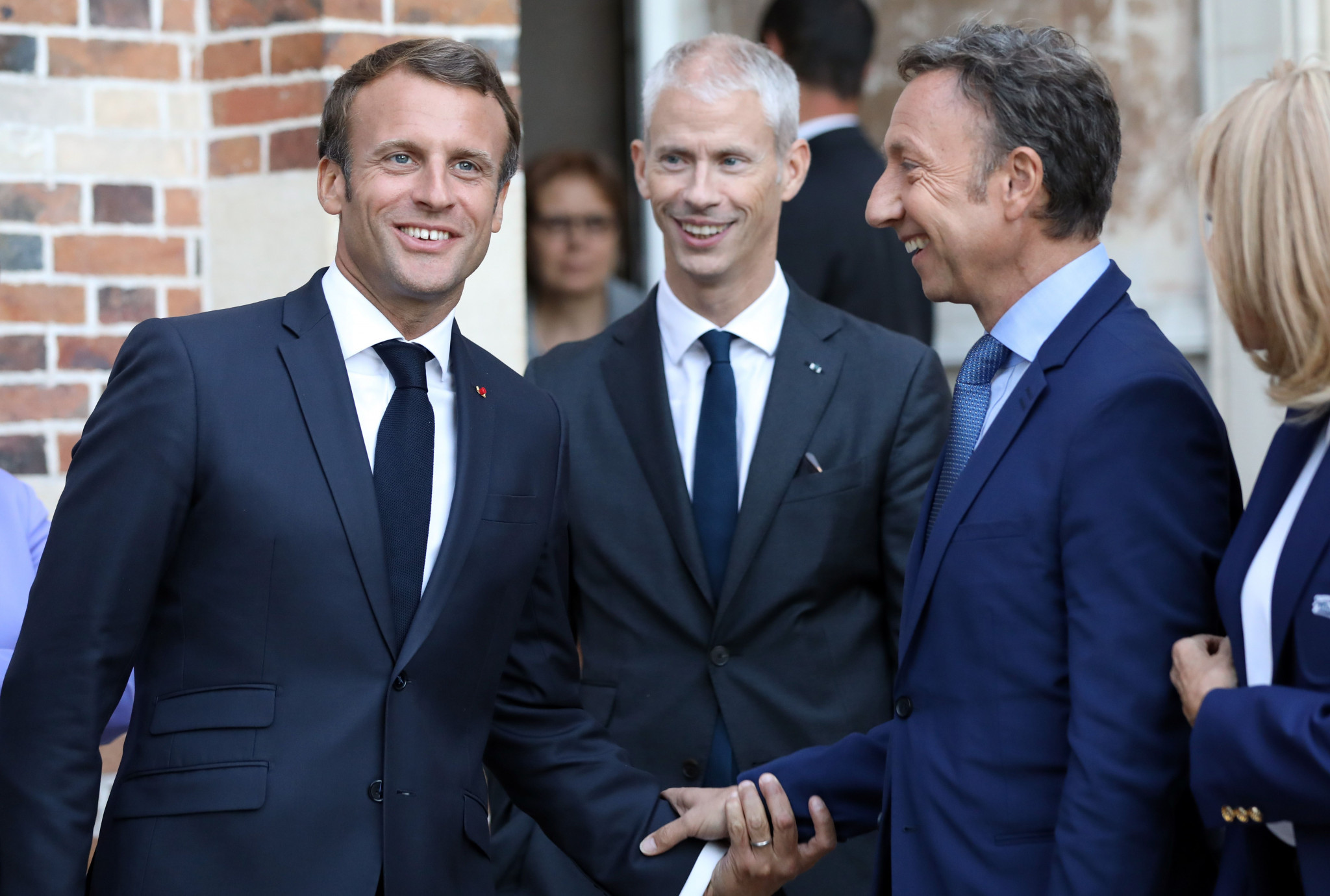 French President Emmanuel Macron has conferred his high patronage to the project ©Getty Images