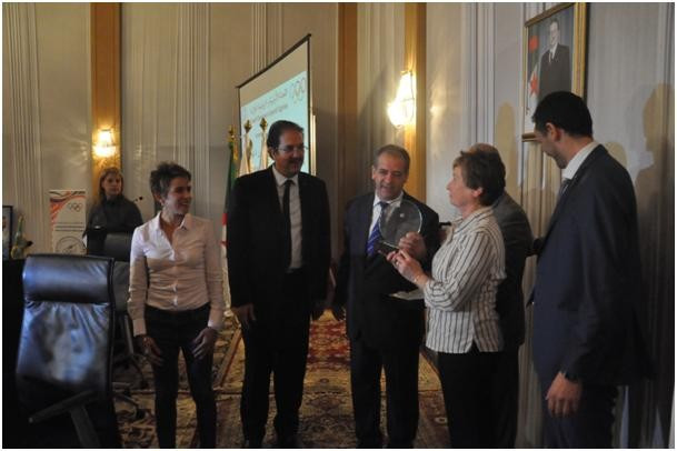 COA President and ANOCA vice-president Mustapha Berraf was one of the attendees at the event