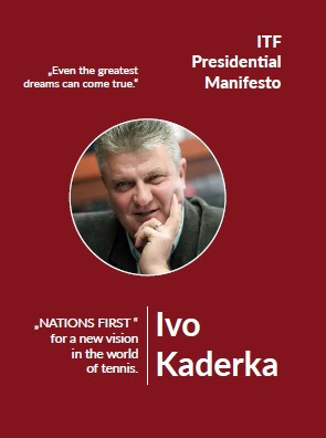 Kaderka targets improved relations with professional tours if elected ITF President