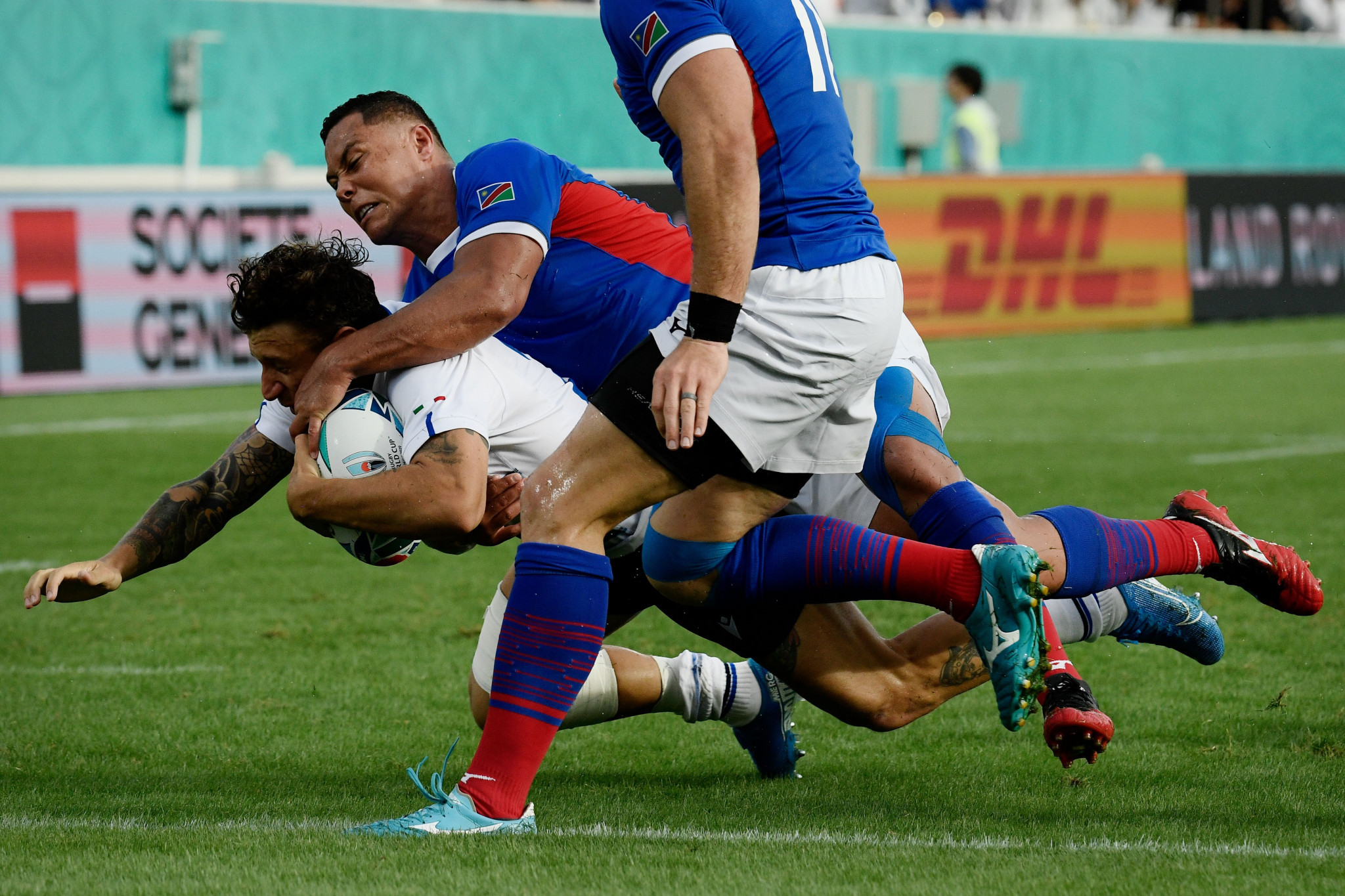 Italy turned things around and scored seven tries in their victory ©Getty Images