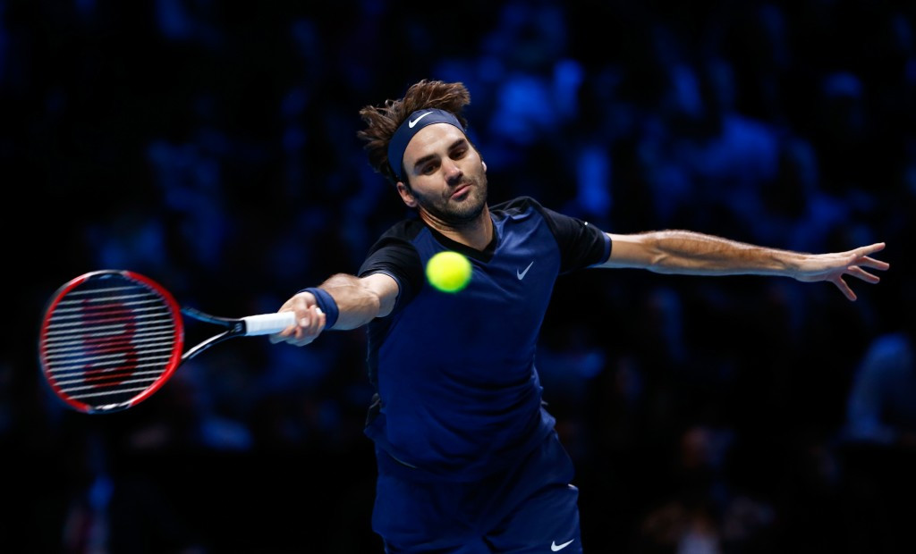 Seventeen-time Grand Slam winner Roger Federer was unable to match the power and accuracy of Novak Djokovic as he slumped to a straight-sets defeat 