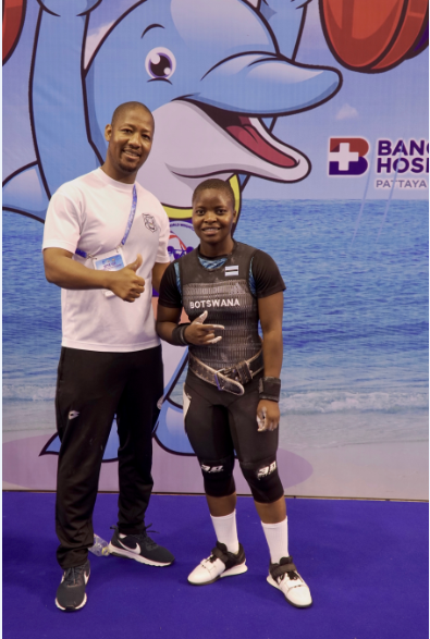Botswana history made as Moyengwa becomes country's first-ever athlete to compete at IWF World Championships