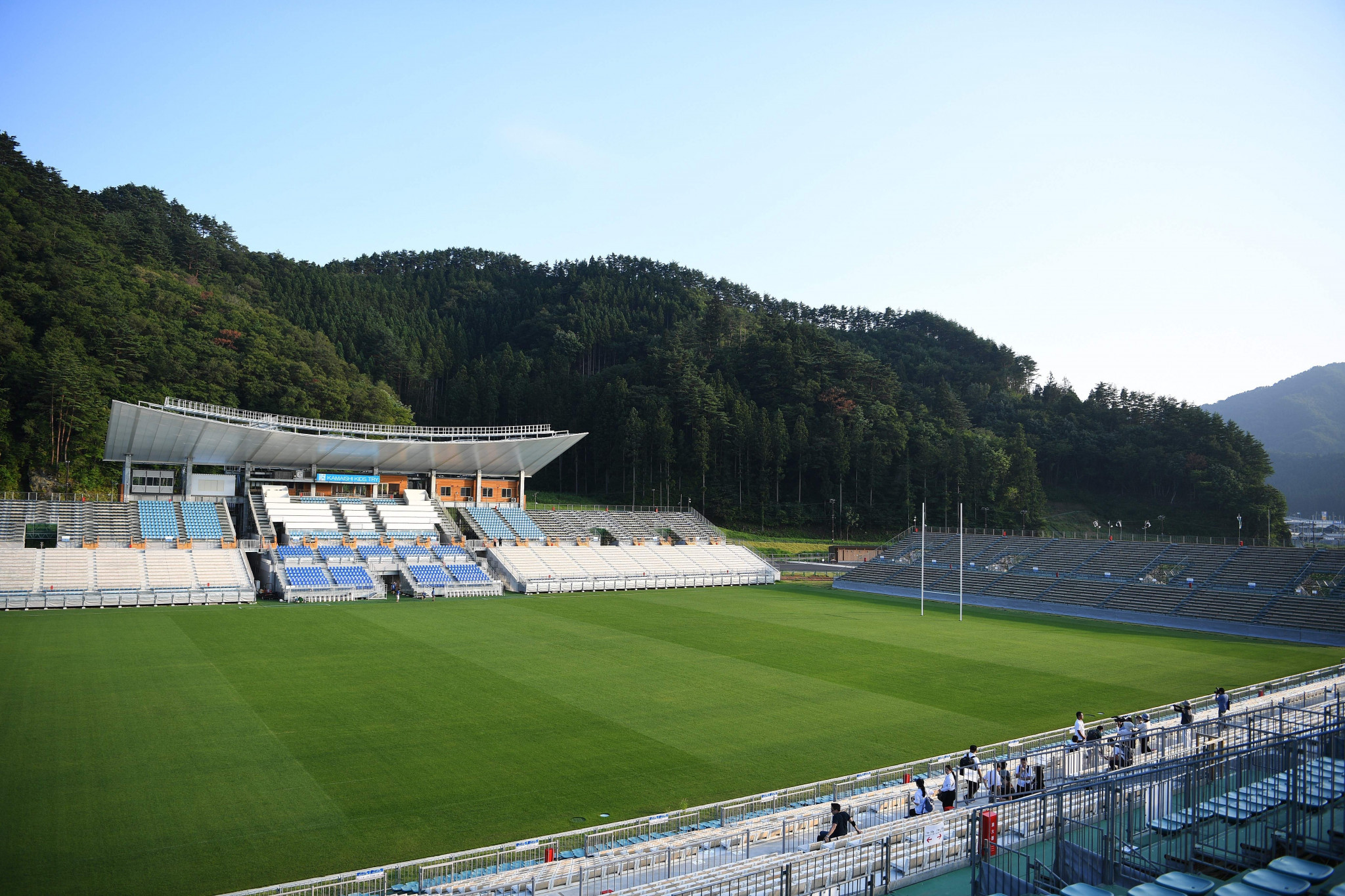 Fiji and Uruguay will play the first match of the 2019 World Cup at the Kamaishi Recovery Memorial Stadium ©Getty Images