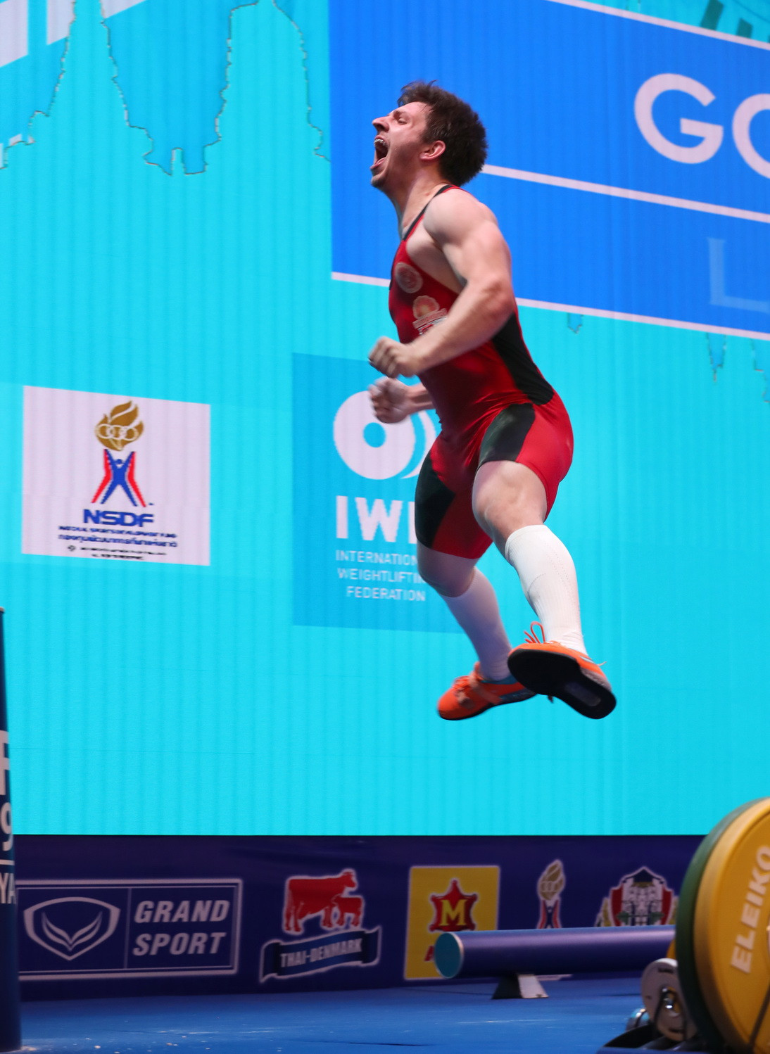 He was jumping for joy at times ©IWF