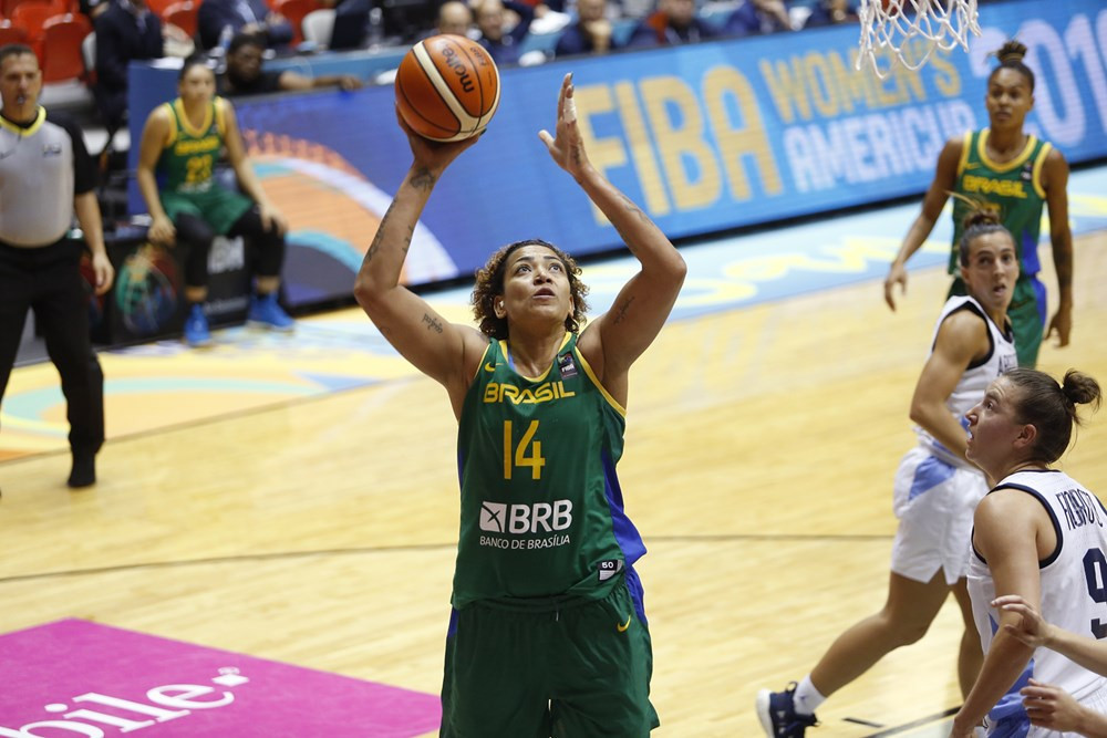 Brazil made it two wins from two as they saw off Argentina ©FIBA
