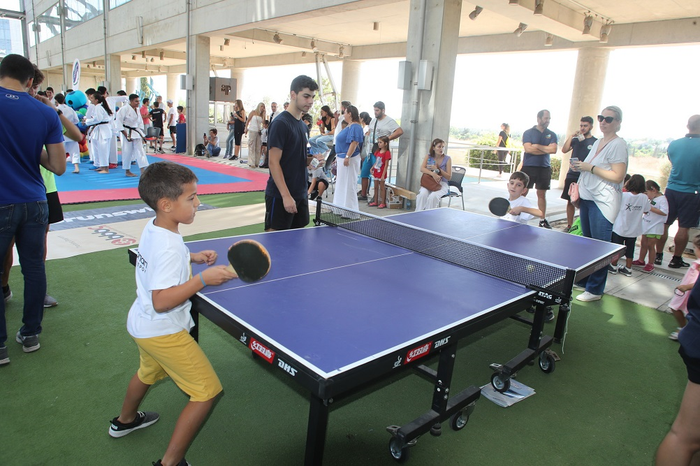 National federations showcased their sports during the day ©Cyprus Olympic Committee