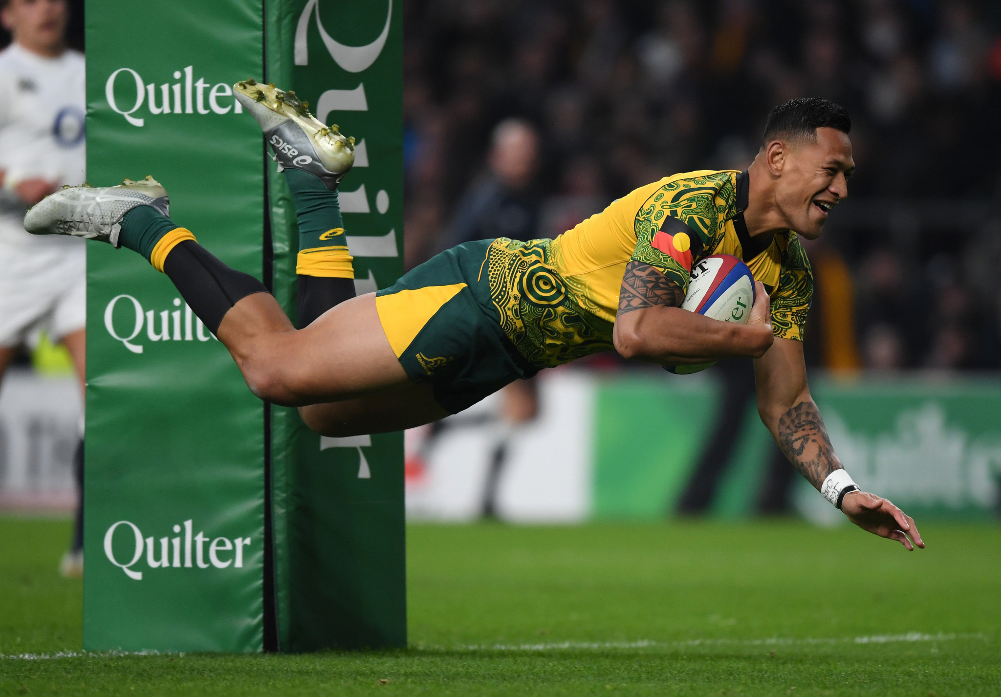 Israel Folau was one of the key players in the Australian rugby union squad before his sacking ©Getty Images
