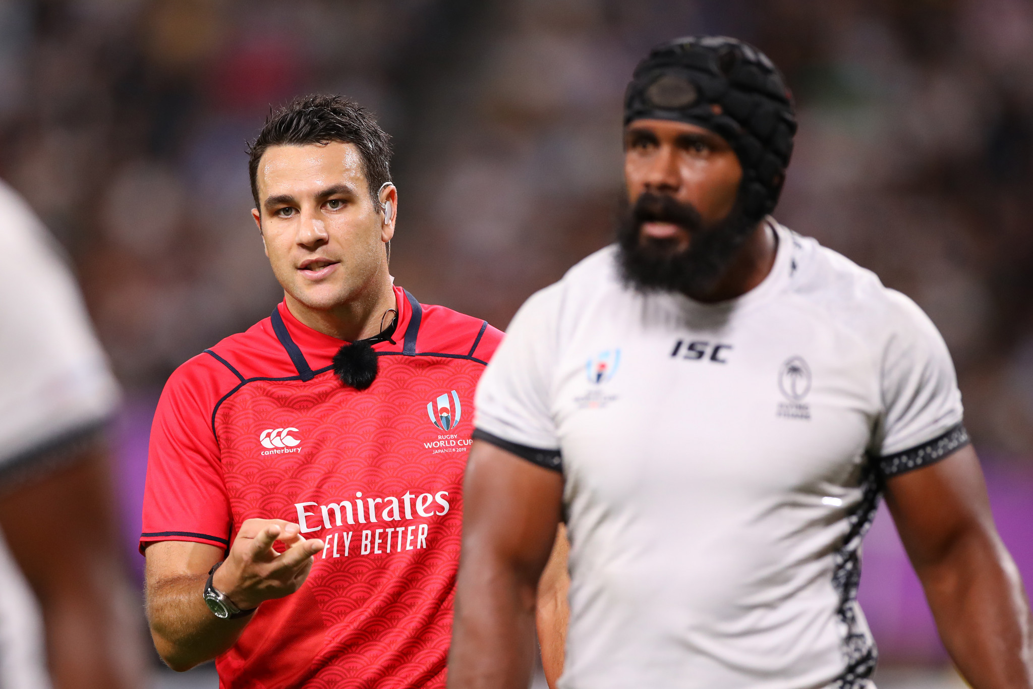 Rugby referees under fire after just five days of the World Cup