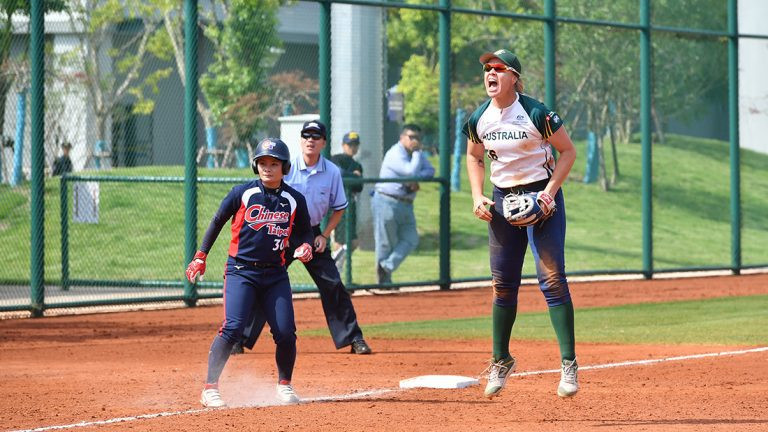 Australia recorded an important victory over Chinese Taipei ©WBSC
