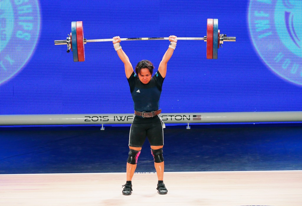 Weightlifter Hidilyn Diaz is one of the Philippines' best chances of a gold medal in Tokyo ©IWF