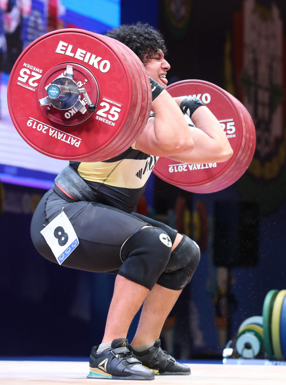 But the Qatari ultimately had to settle for silver medals in both the clean and jerk and total ©IWF