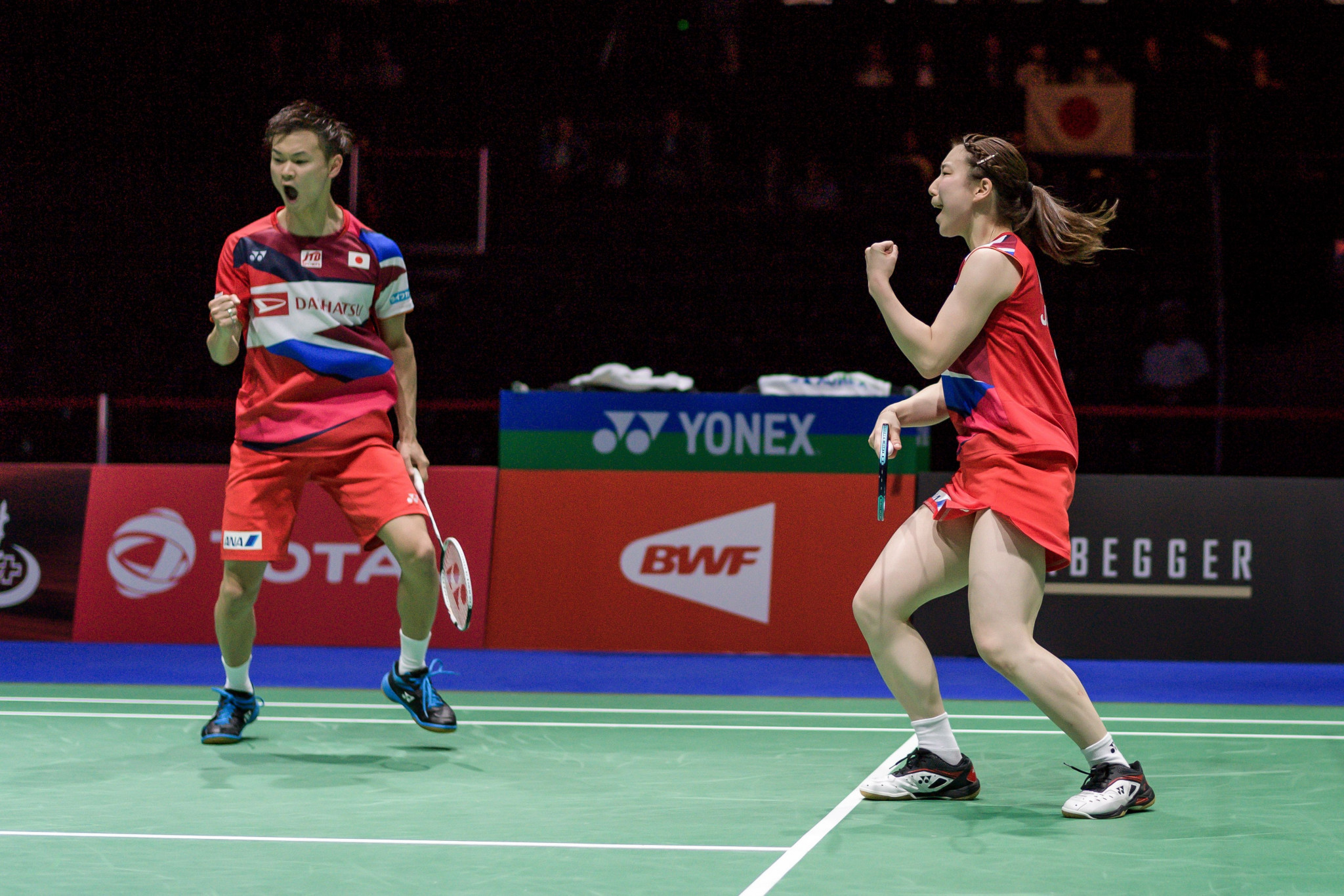 Mixed doubles top seeds reach second round at BWF Korea Open