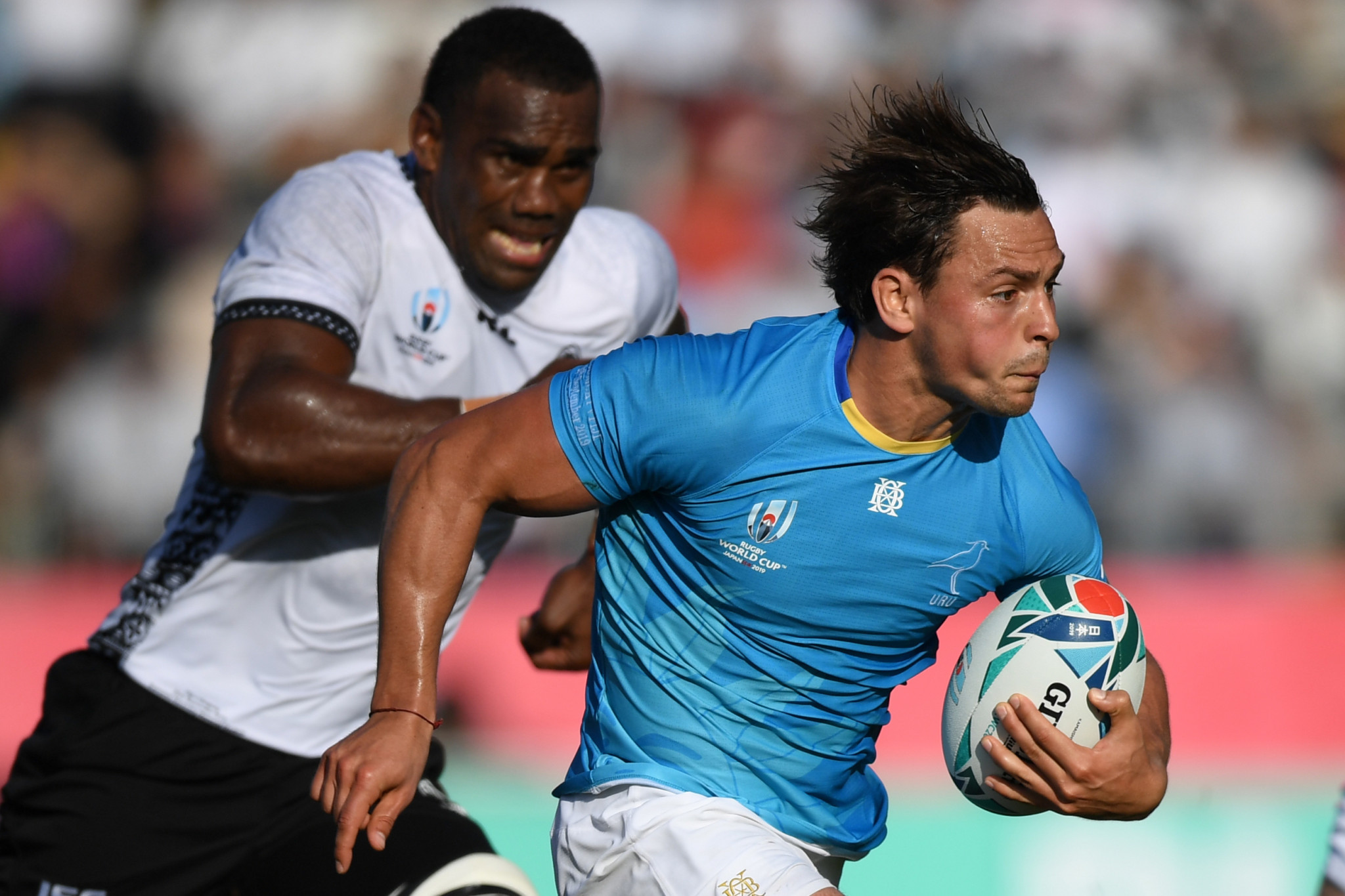 Uruguay stun Fiji in first Rugby World Cup shock