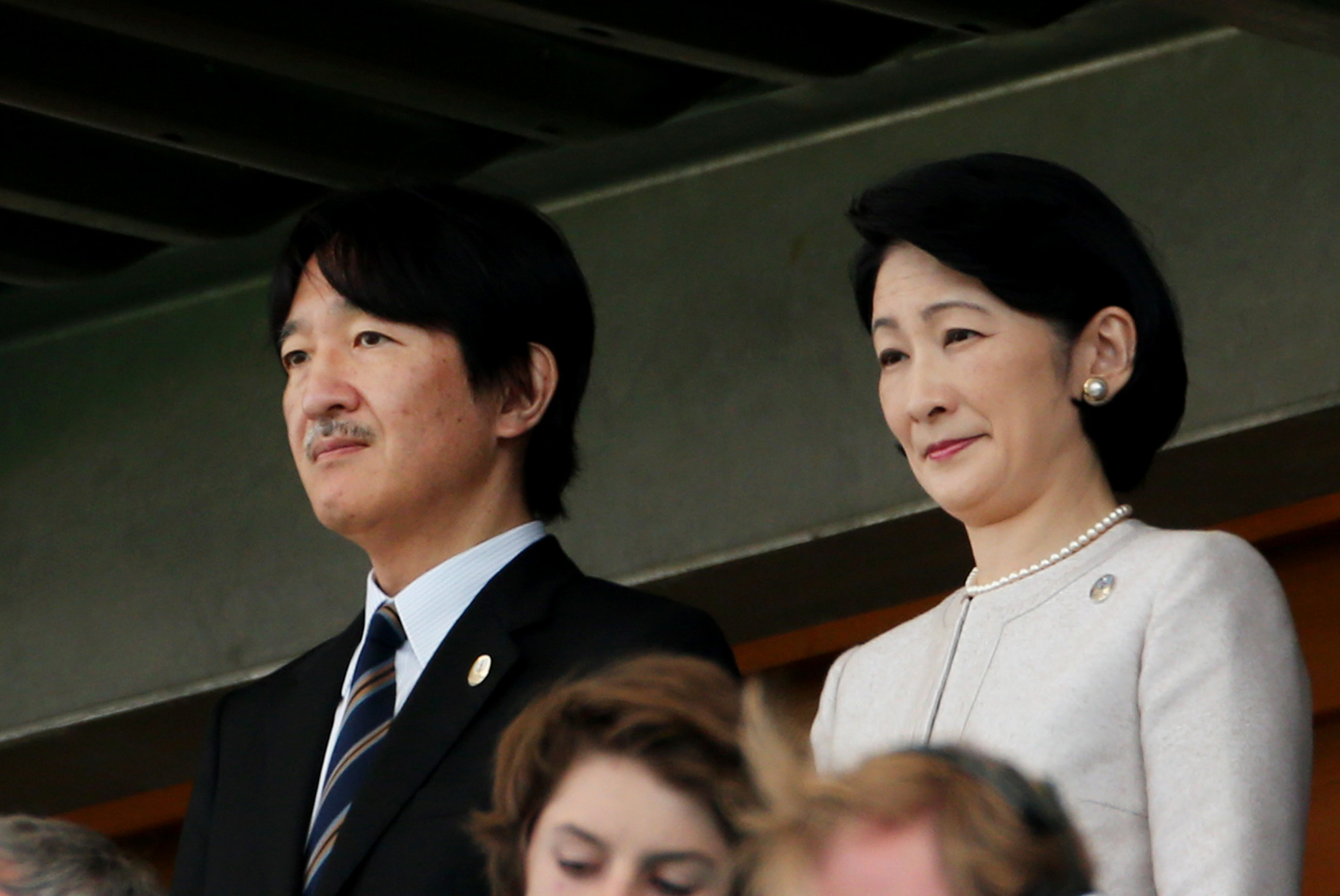 Crown Prince Fumihito and Crown Princess Kiko were in attendance ©Getty Images