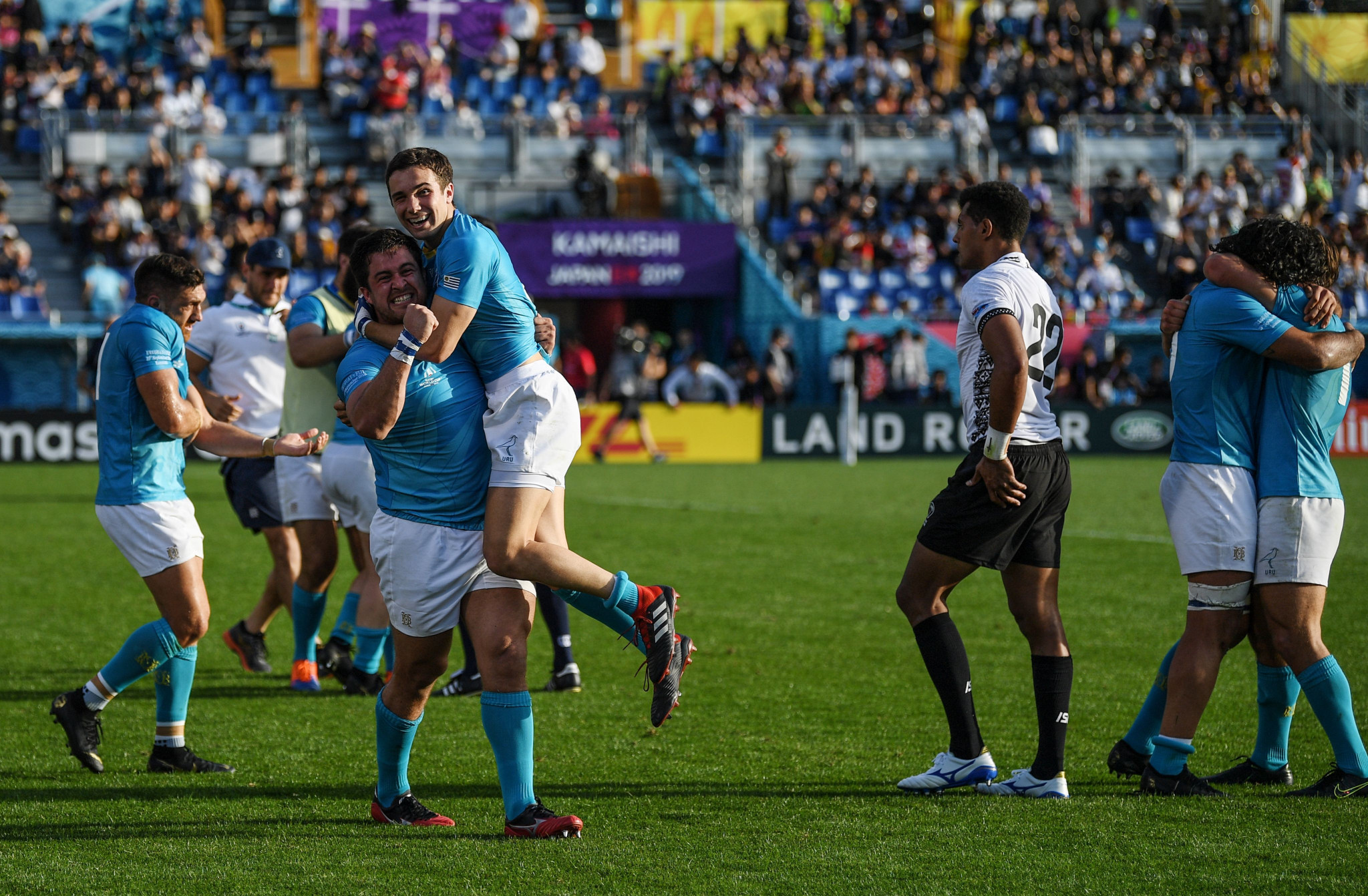 It was a first Uruguay World Cup victory in 16 years ©Getty Images