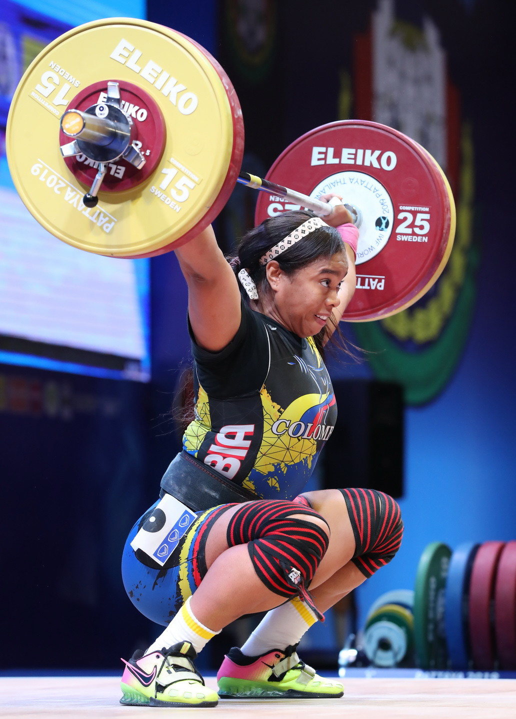 The 29-year-old finished on a total of 247kg ©IWF