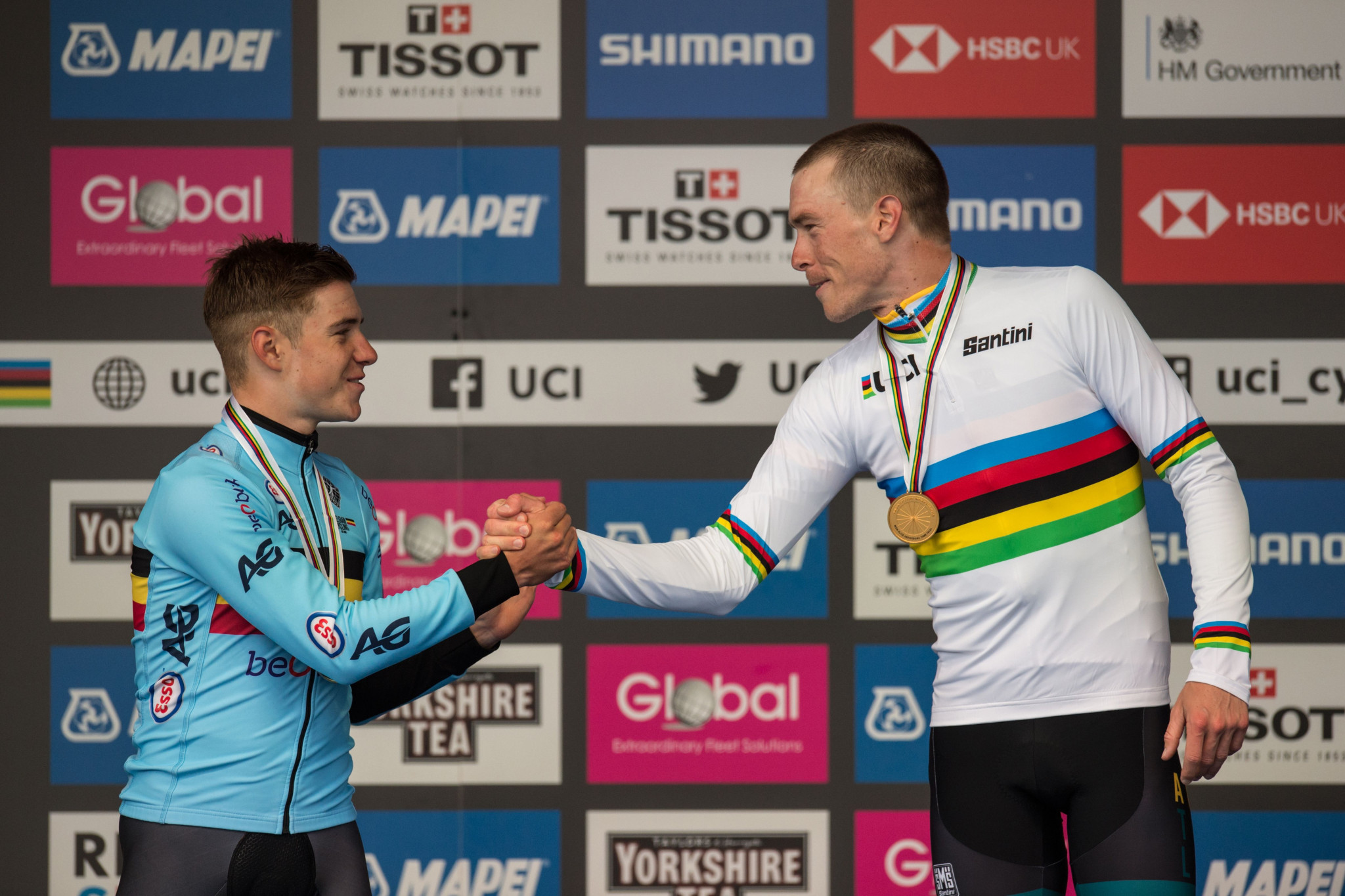 Belgium's teenager Remco Evenepoel finished as the runner-up to Rohan Dennis ©Getty Images