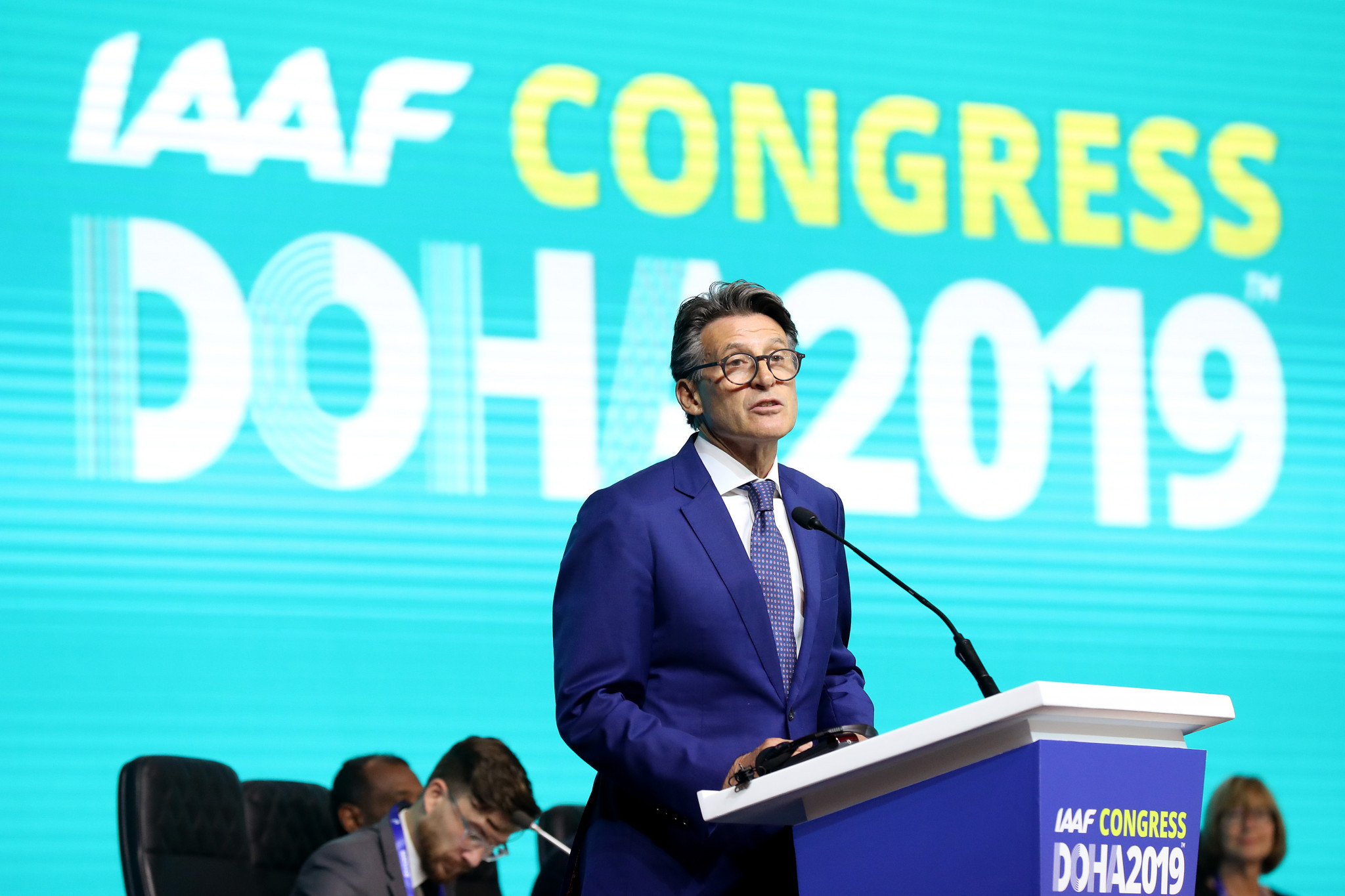 Sebastian Coe re-elected for second term as IAAF President on historic day for sport