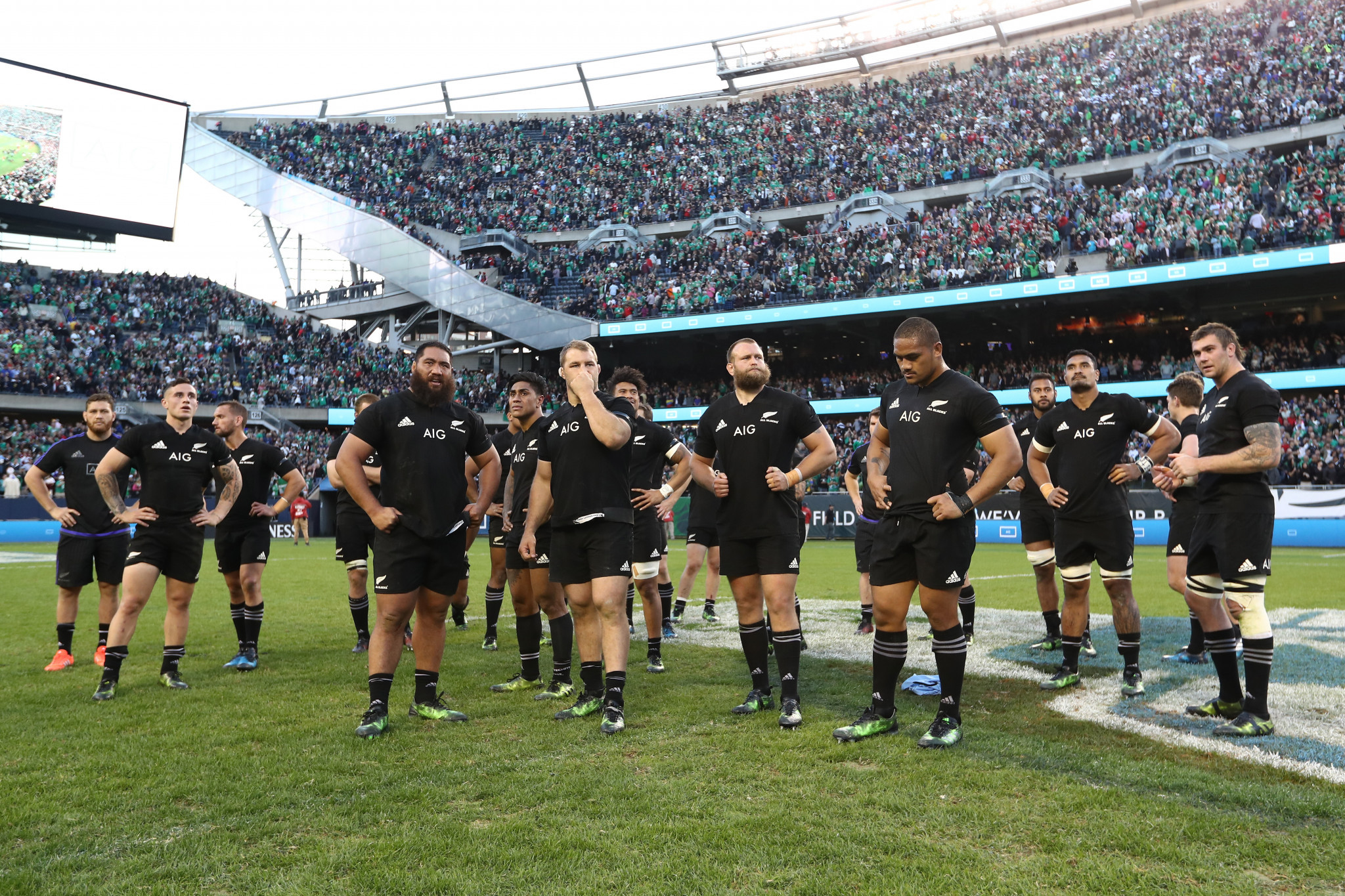 The All Blacks did not enjoy their visit to Soldier Field in Chicago in 2016, losing to Ireland 40-29 ©Getty Images
