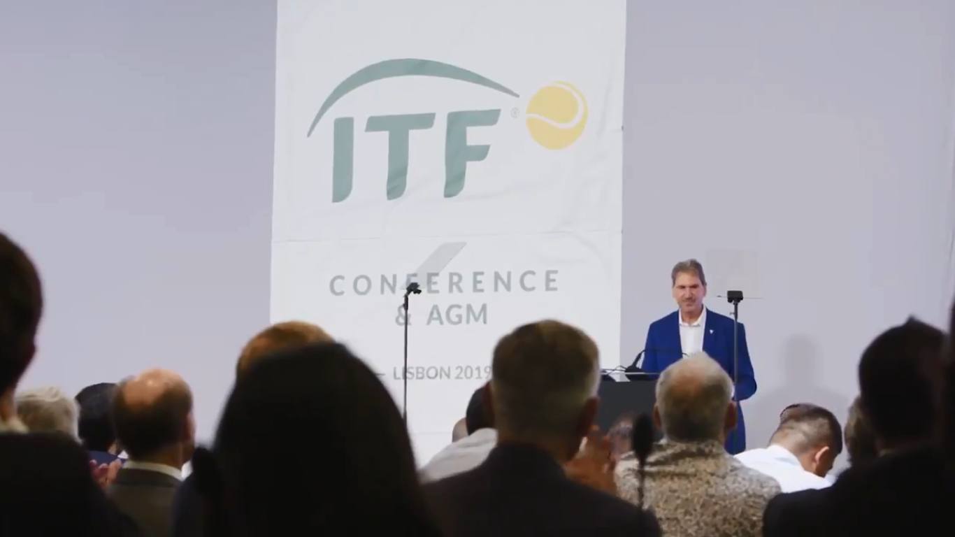 David Haggerty is seeking a second term as ITF President ©ITF