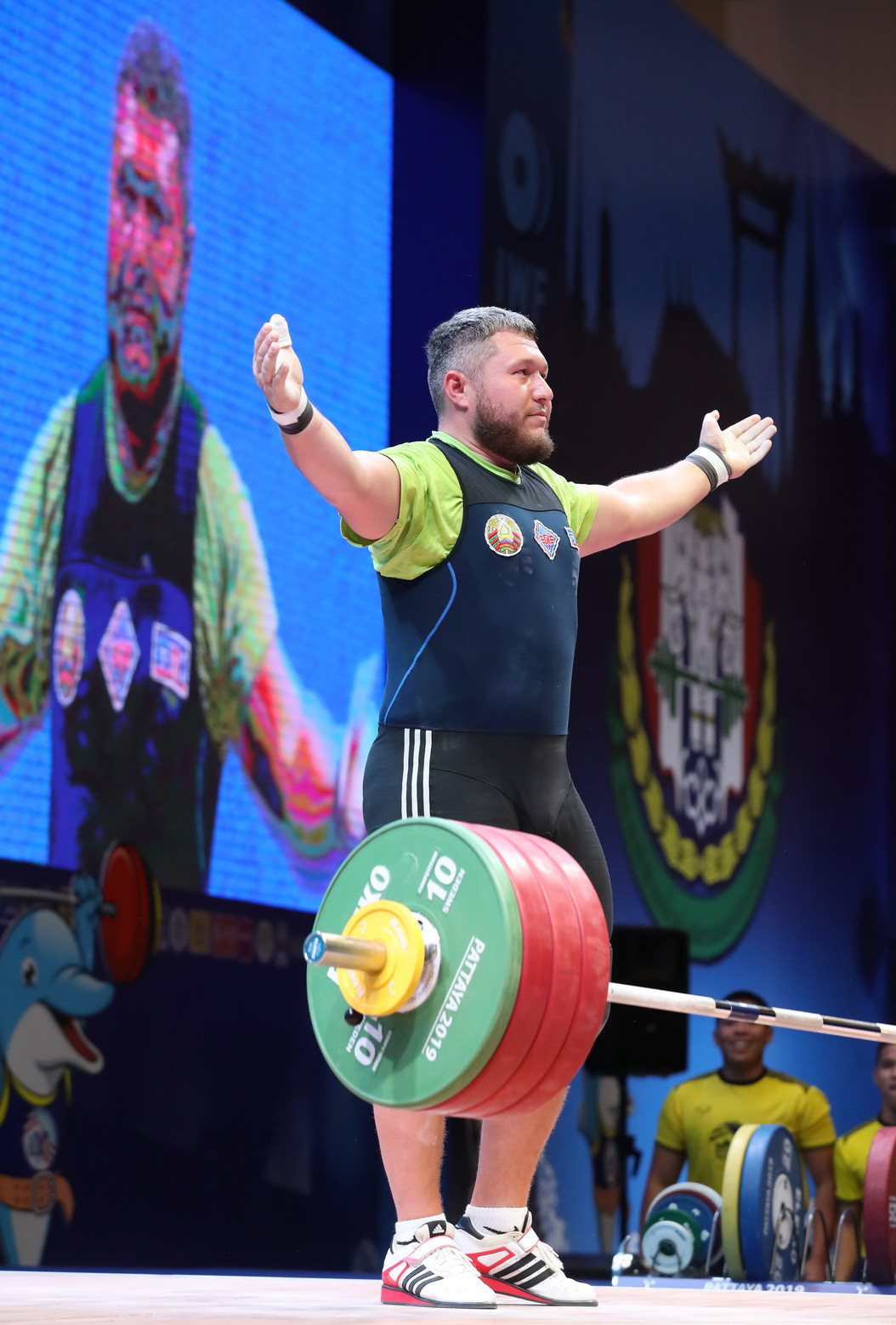 Belarus' Andrei Aramnau was the runner-up in the total ©IWF
