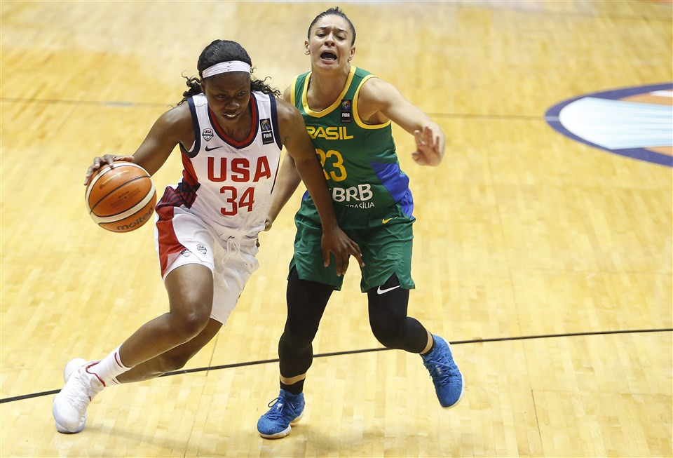 The United States defeated Brazil at the FIBA Women's AmeriCup in San Juan ©FIBA