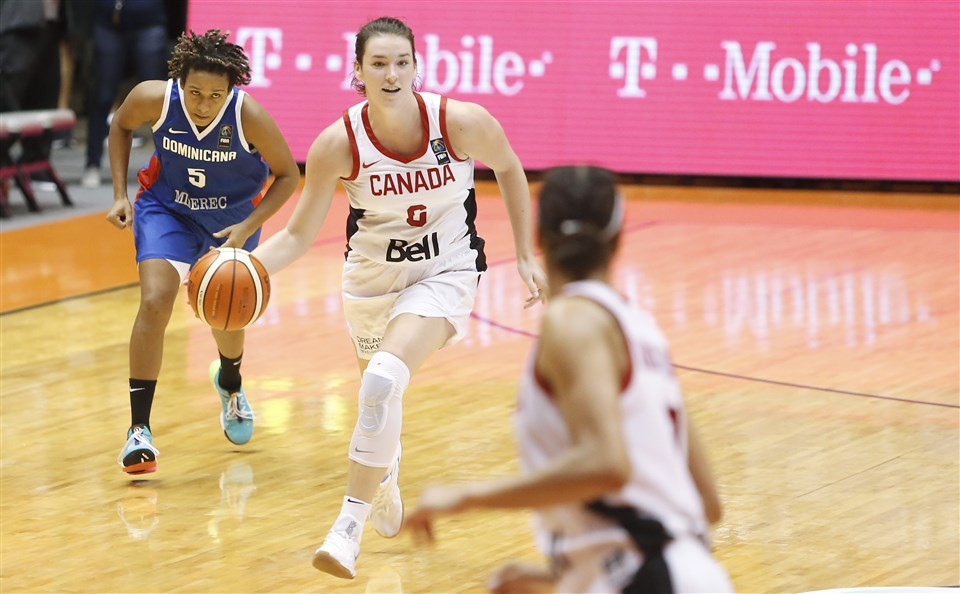 Canada beat Dominican Republic to finish top of Group A at the FIBA Women's AmeriCup ©FIBA