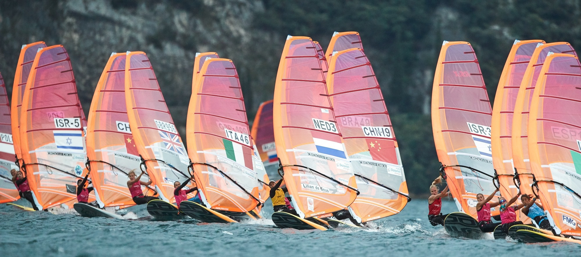 The medal races at the RS:X World Championships take place tomorrow ©RS:X World Championships