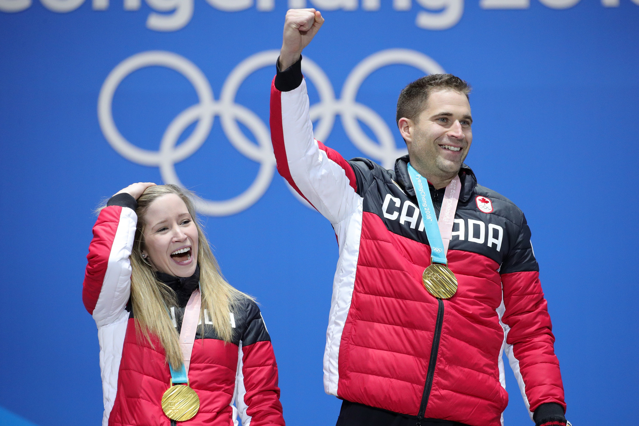 Curling Canada released its Beijing 2022 qualification criteria for teams and mixed doubles, having won the Olympic gold medal in the latter event at Pyeongchang 2018 ©Getty Images