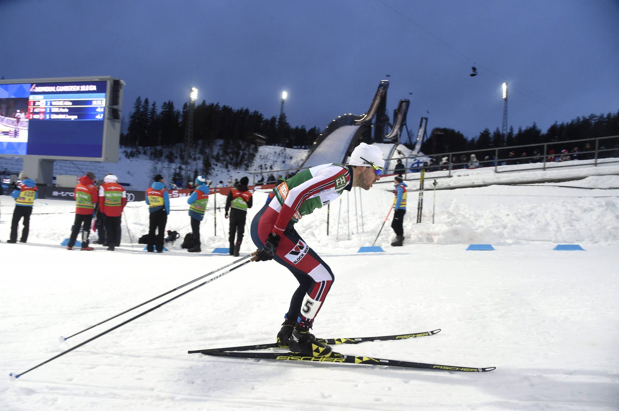 The partnership will include next year's FIS Nordic Skiing World Cup event in Lahti ©Getty Images