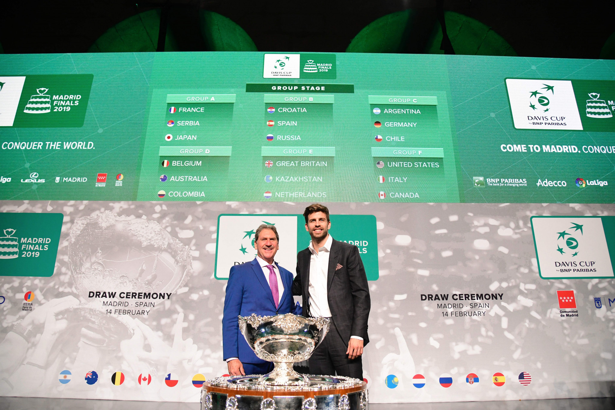Changes to the Davis Cup were introduced during David Haggerty's first term as ITF President ©Getty Images