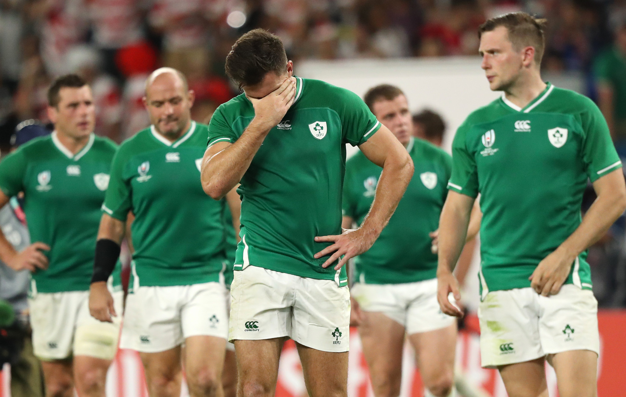 Strongly fancied at the beginning of the tournament, it will take a lot for Ireland to come back from this defeat ©Getty Images