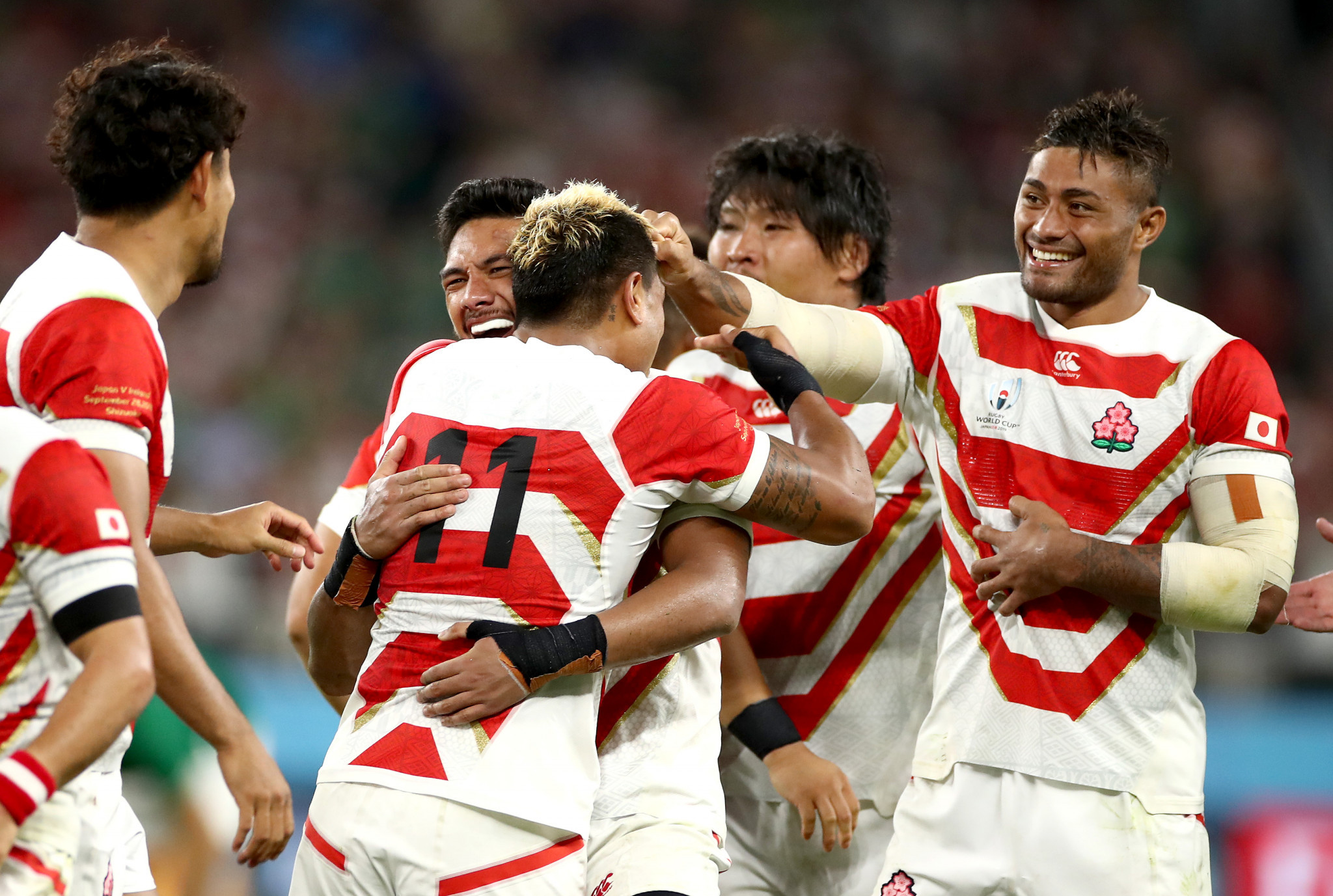 It's yet another World Cup giant-killing for Japan, after defeating South Africa four years ago ©Getty Images