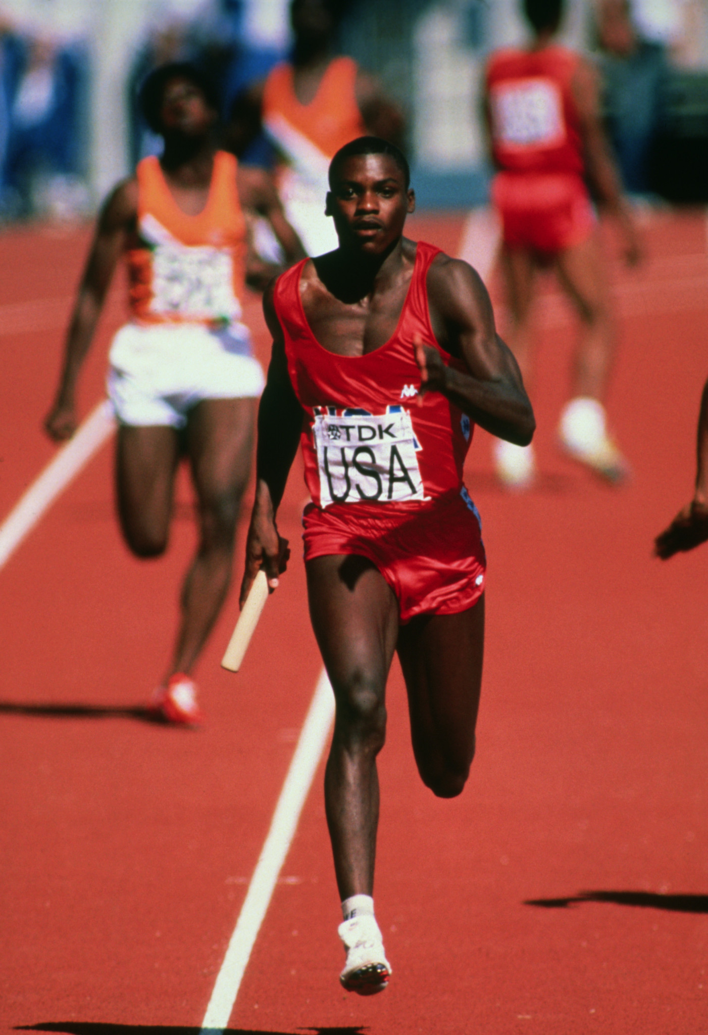 TDK Corporation have sponsored the IAAF since the first World Championships at Helsinki in 1983 ©Getty Images