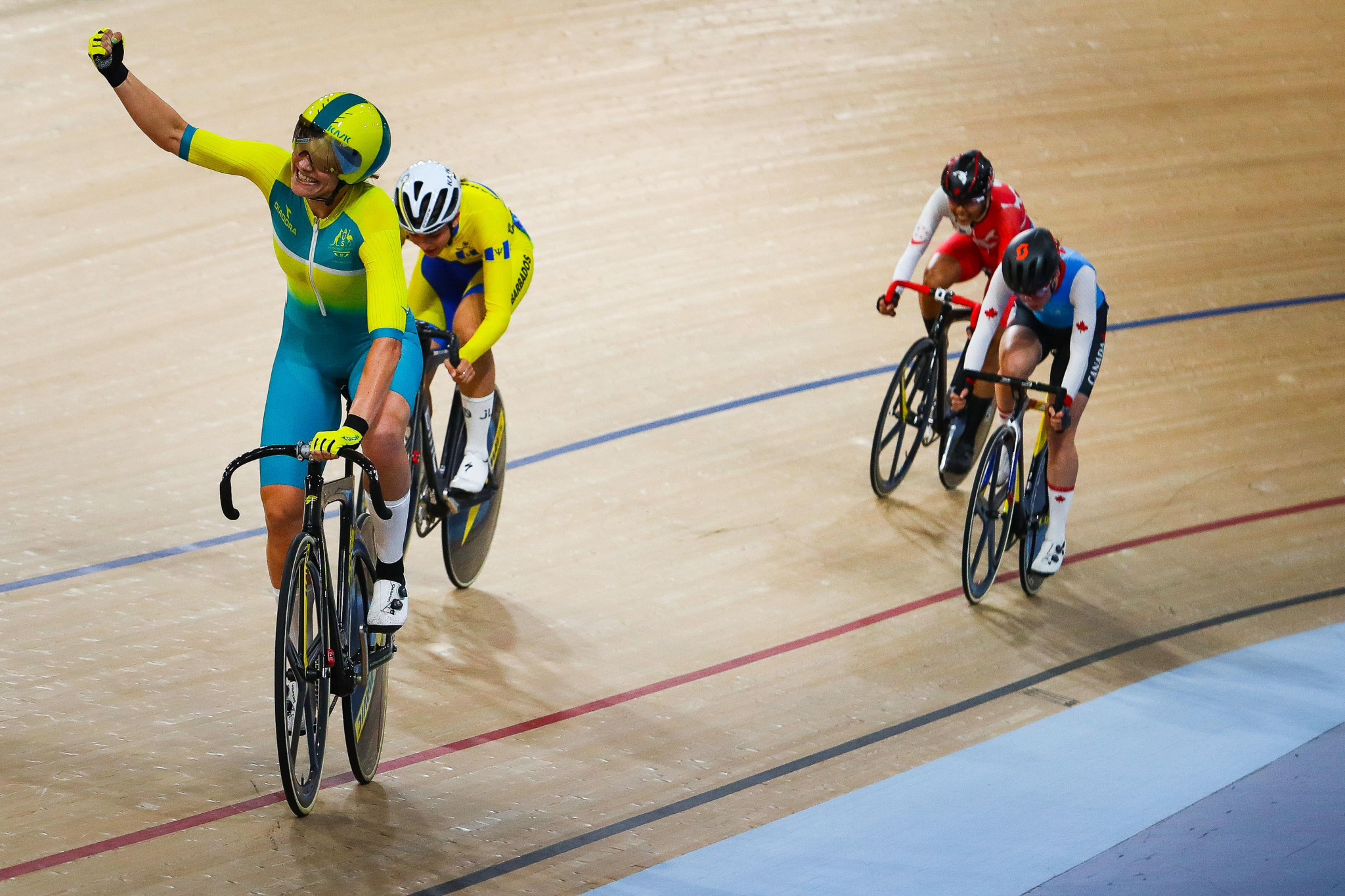 The Anna Meares Velodrome hosted competition at last year's Commonwealth Games ©Getty Images