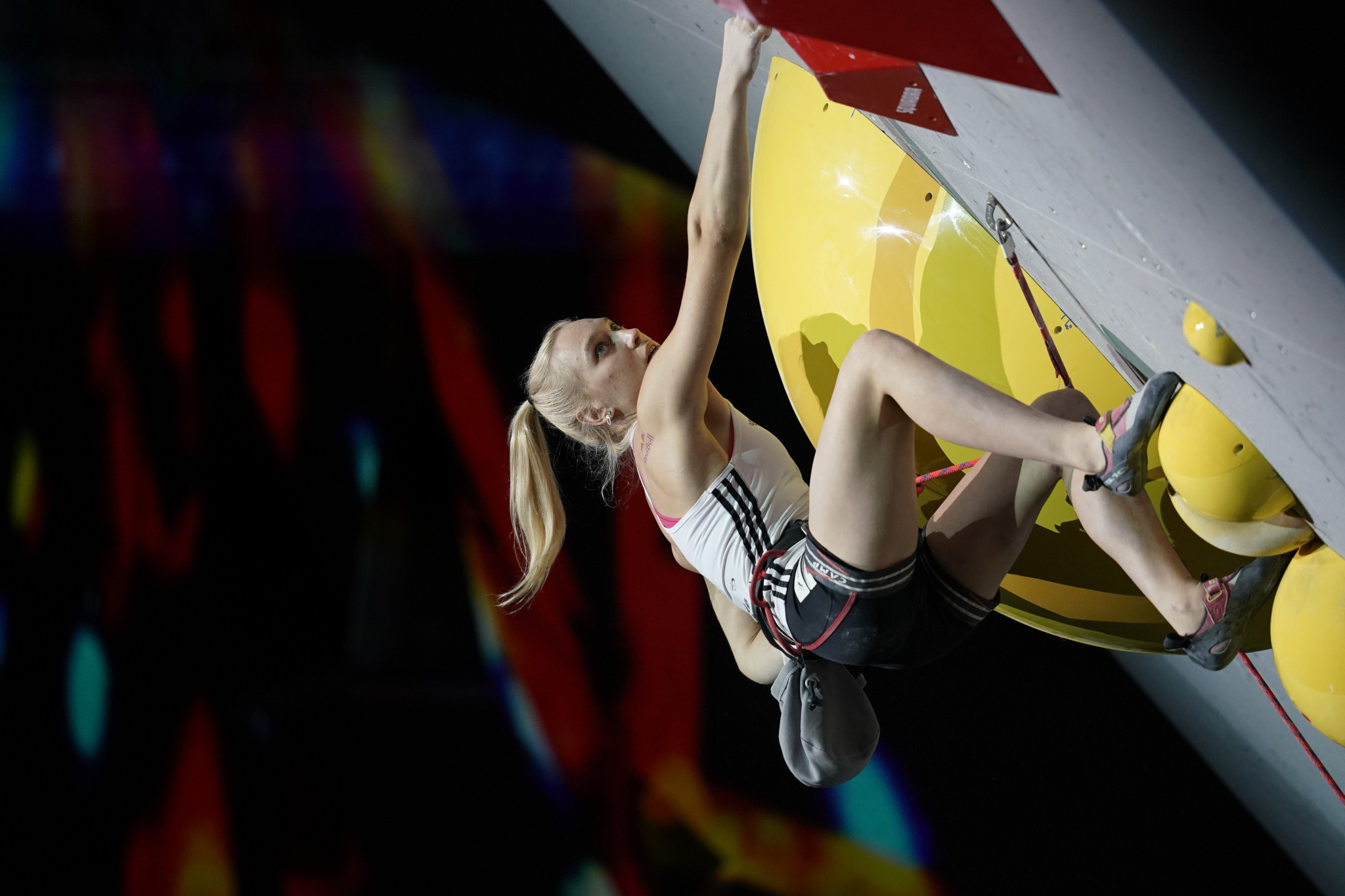 World lead champion Garnbret second in qualifying at IFSC World Cup in Kranj 