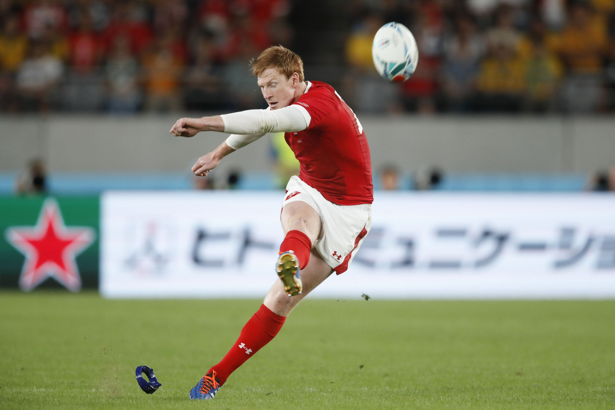 Rhys Patchell impressed with the boot and Wales hung on ©Getty Images
