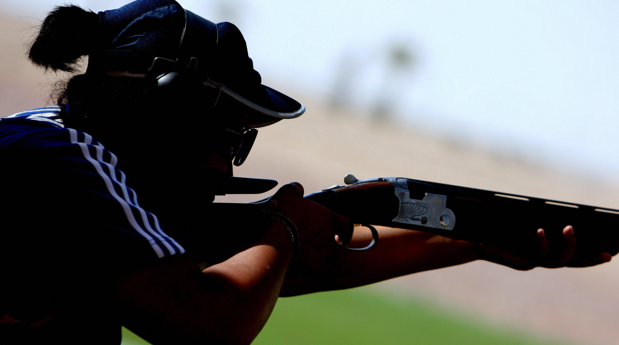 Sarah Alhawal won the women's individual trap ©Getty Images